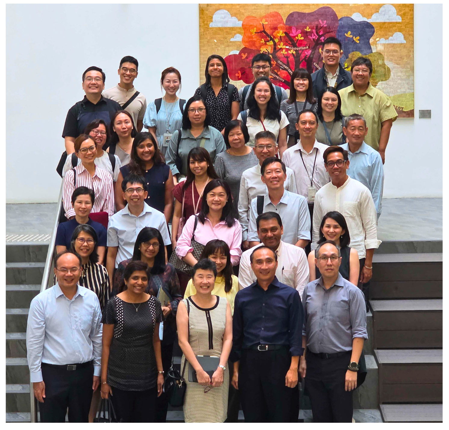 MOE Schools Division (North, South, and West Zone) colleagues with SEAB management